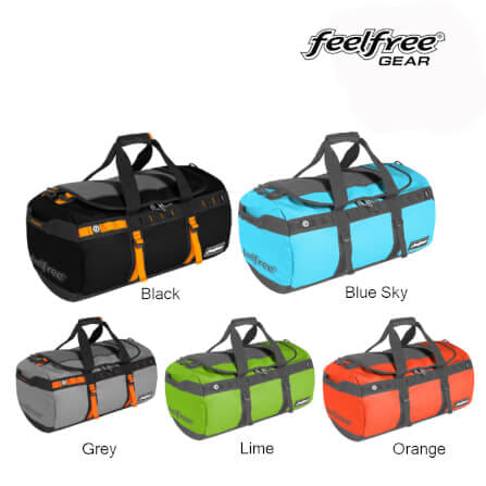 กระเป๋าเดินทางกันน้ำ พรีเมี่ยม FEELFREE CRUISER 72L สี BLACK_12